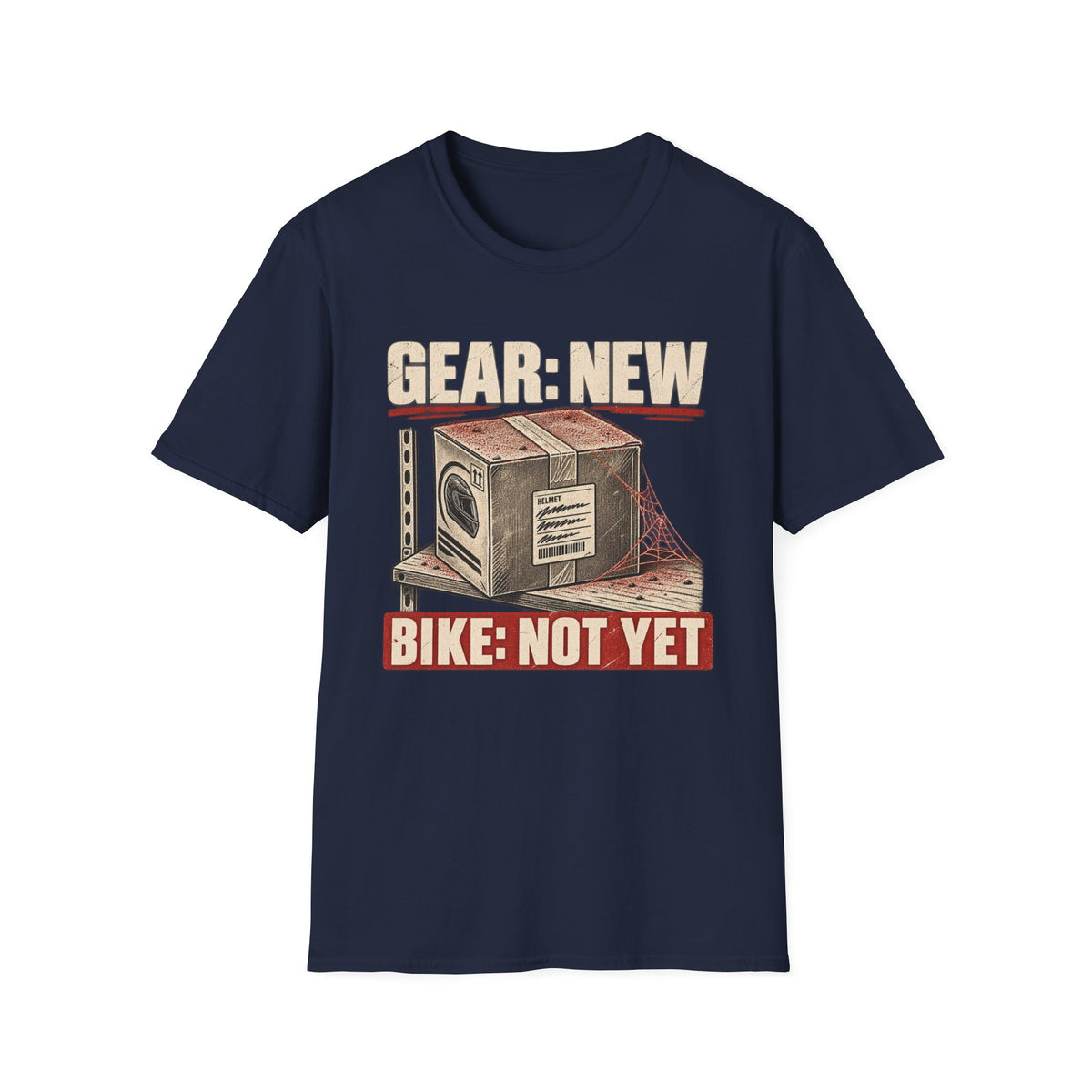 T-Shirt — GEAR: NEW / BIKE: NOT YET