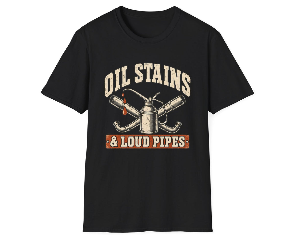 Oil Stains & Loud Pipes T-Shirt
