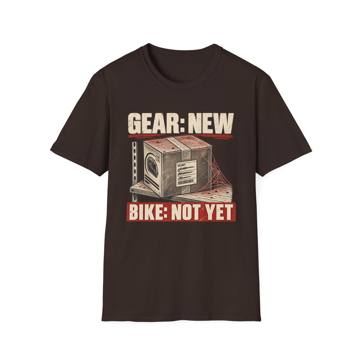 T-Shirt — GEAR: NEW / BIKE: NOT YET