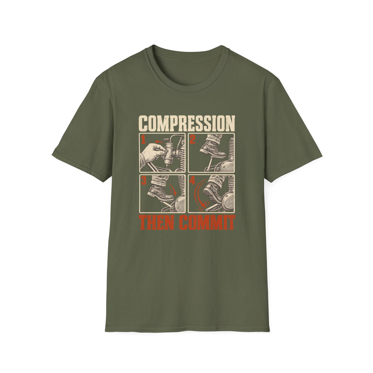 Compression Then Commit T-Shirt