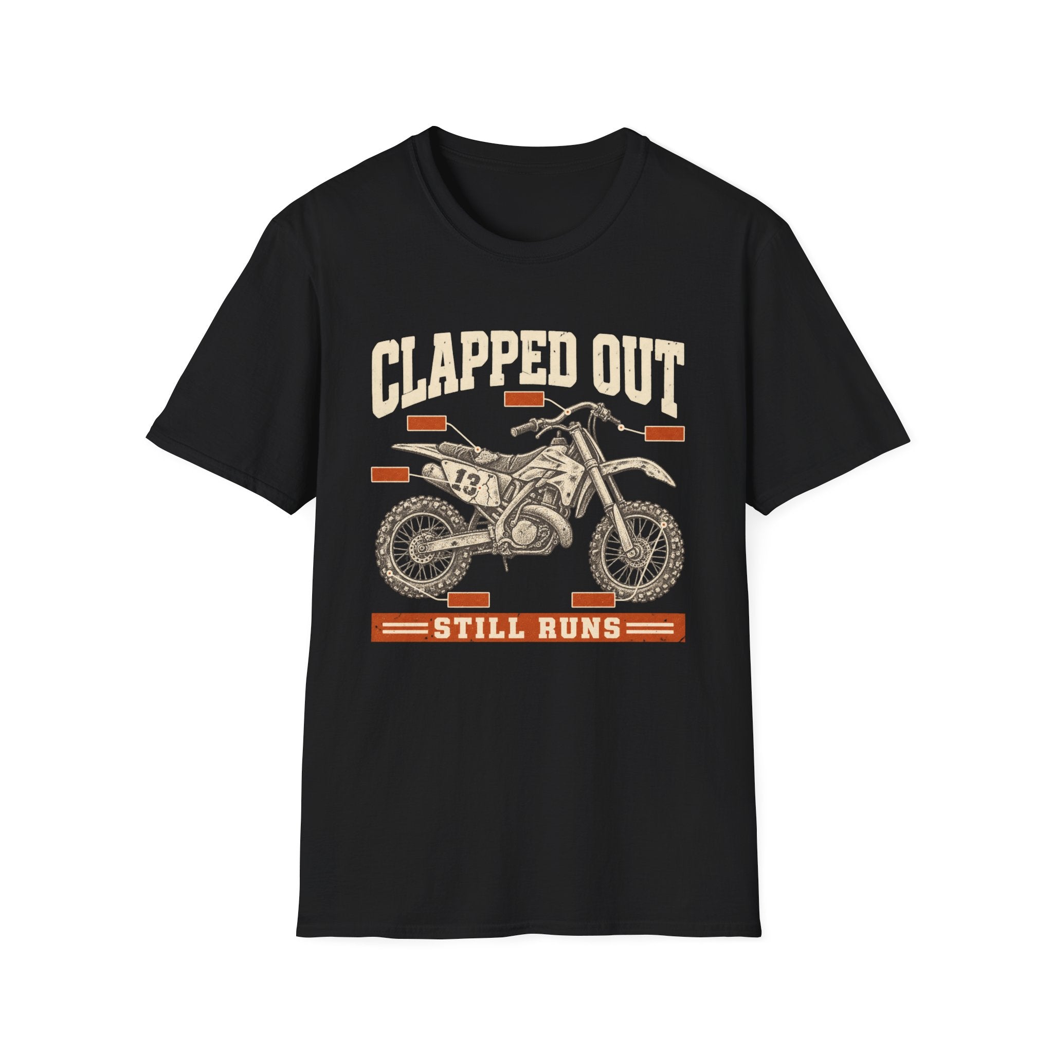 Clapped Out Motorcycle T-Shirt