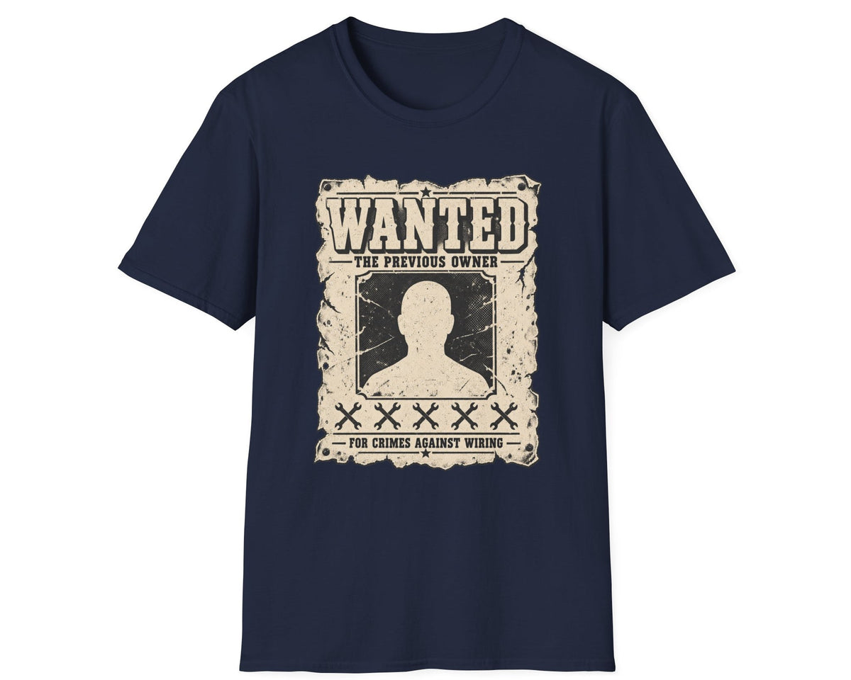 Wanted 'Previous Owner' T-Shirt