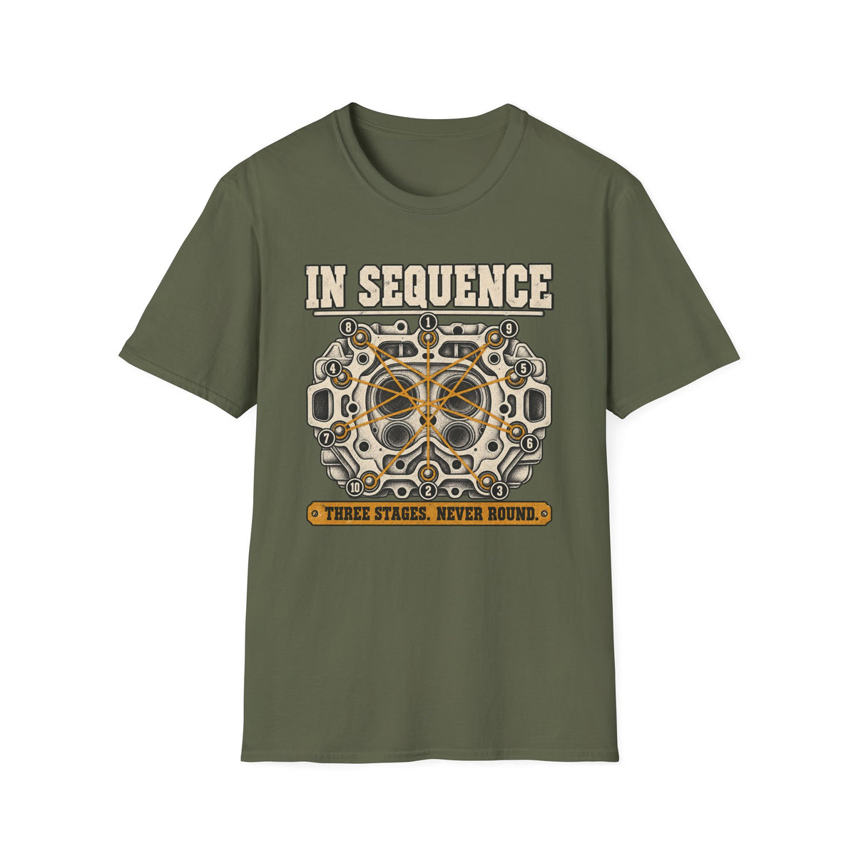 In Sequence Engine Head T-Shirt