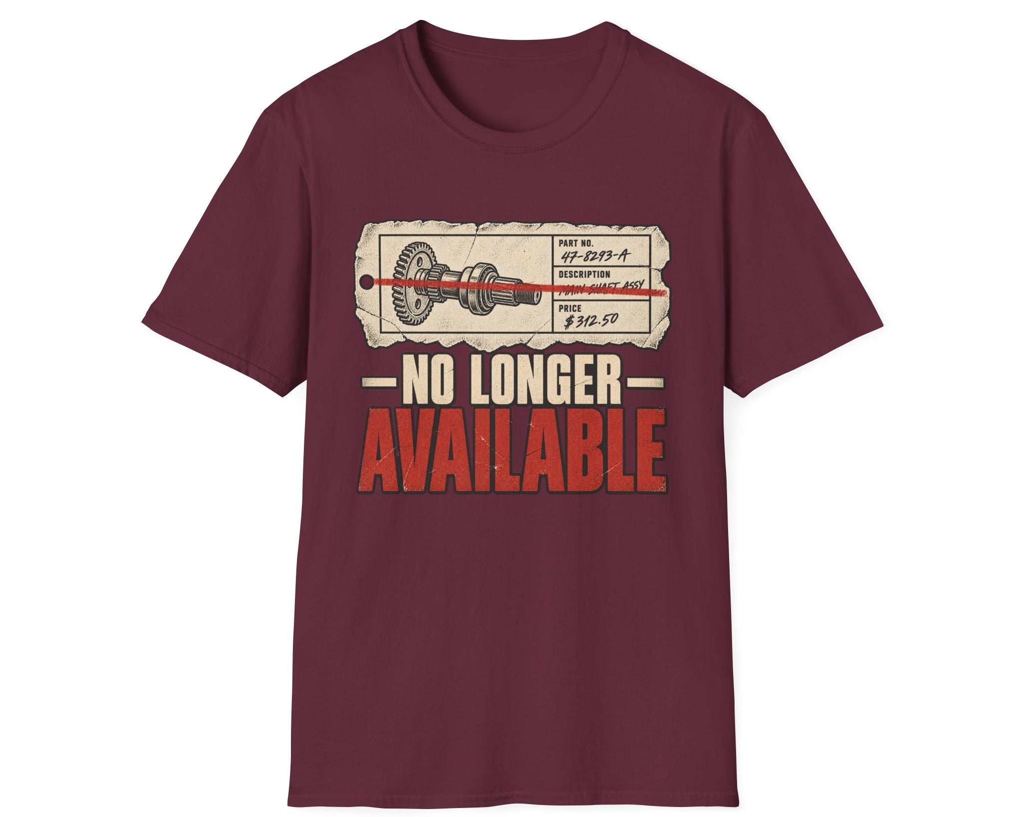Vintage 'No Longer Available' T-Shirt