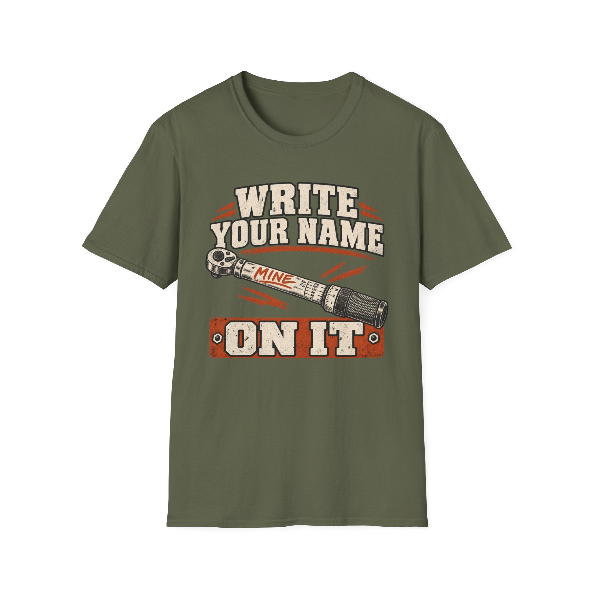 Write Your Name On It T-Shirt
