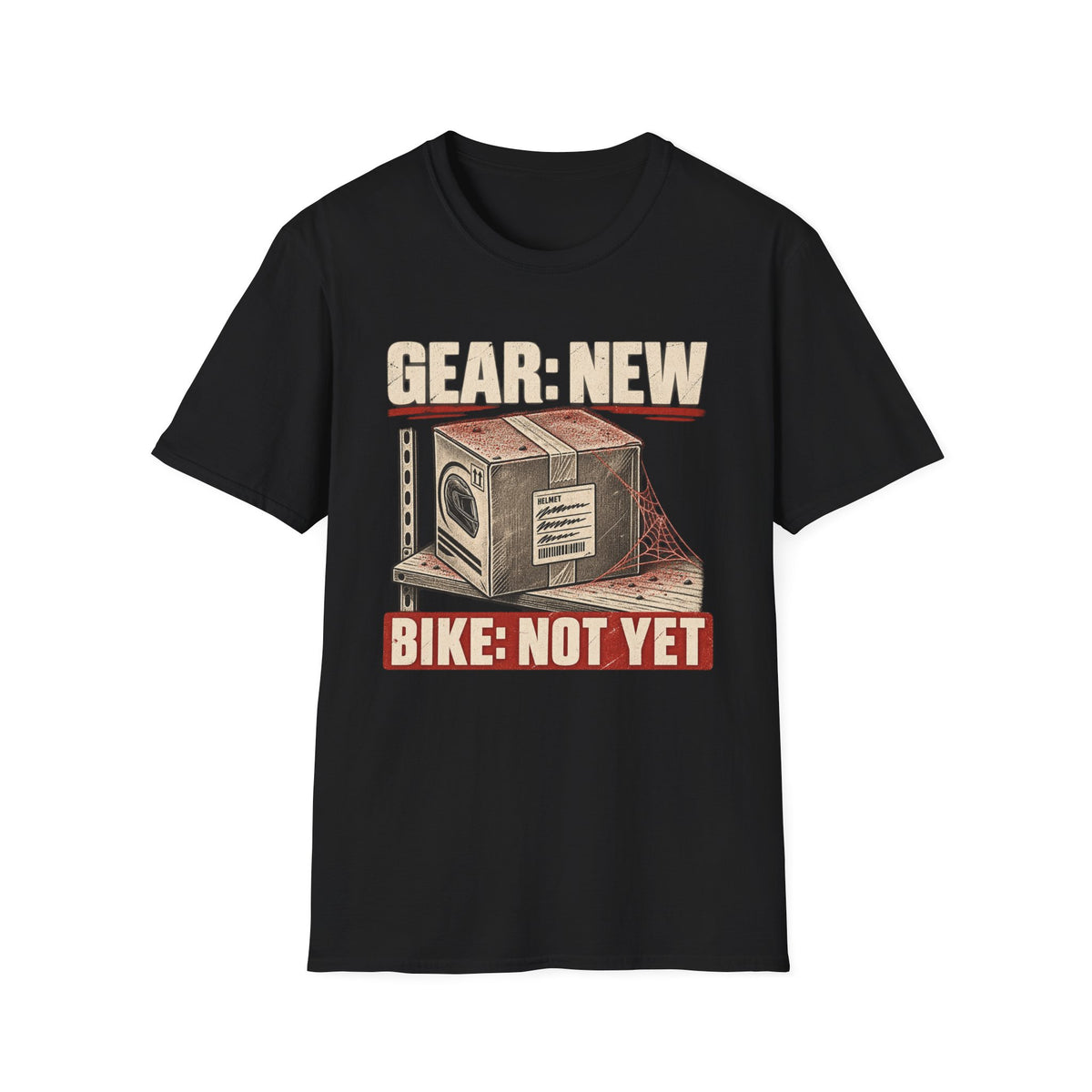 T-Shirt — GEAR: NEW / BIKE: NOT YET