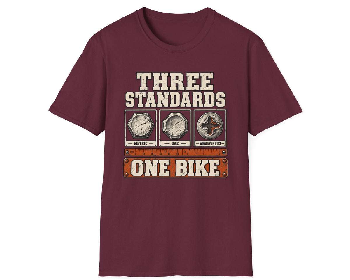 Three Standards One Bike T-Shirt