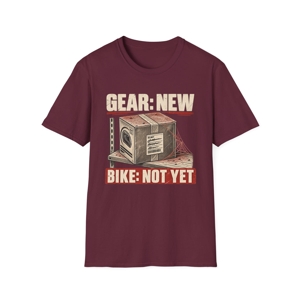 T-Shirt — GEAR: NEW / BIKE: NOT YET