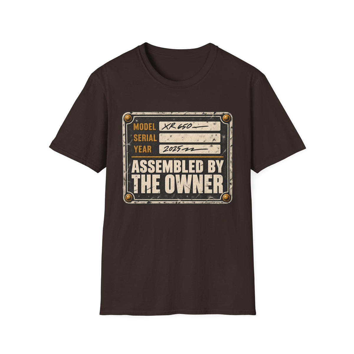 Assembled By The Owner T-Shirt