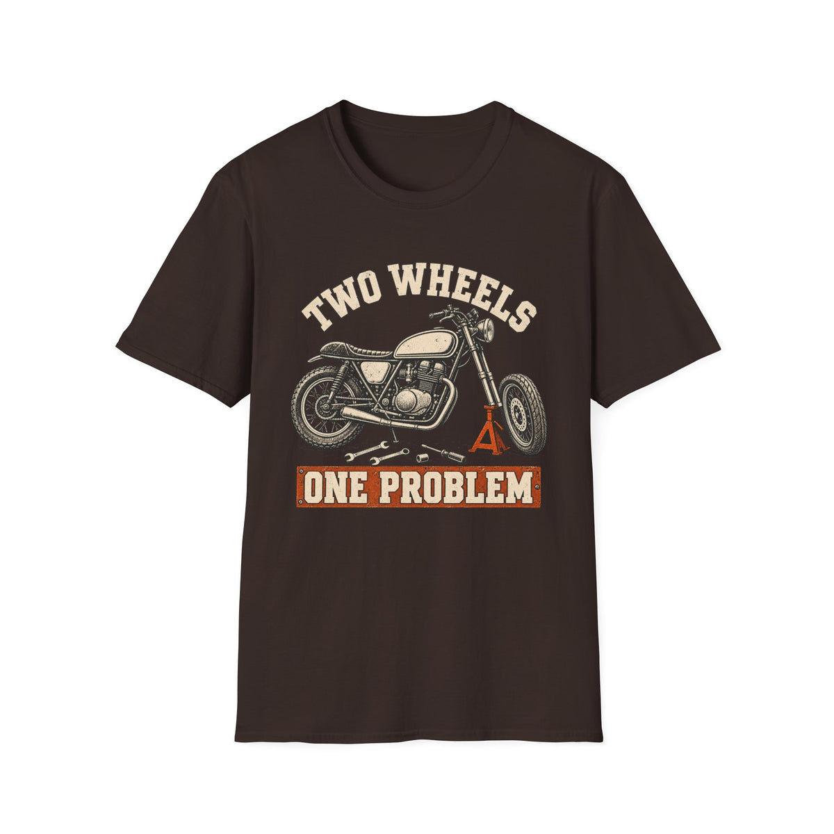 Two Wheels One Problem T-Shirt