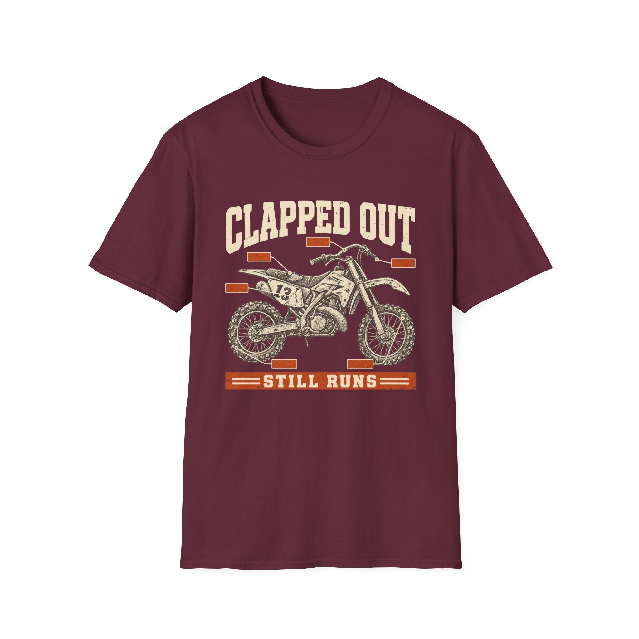 Clapped Out Motorcycle T-Shirt