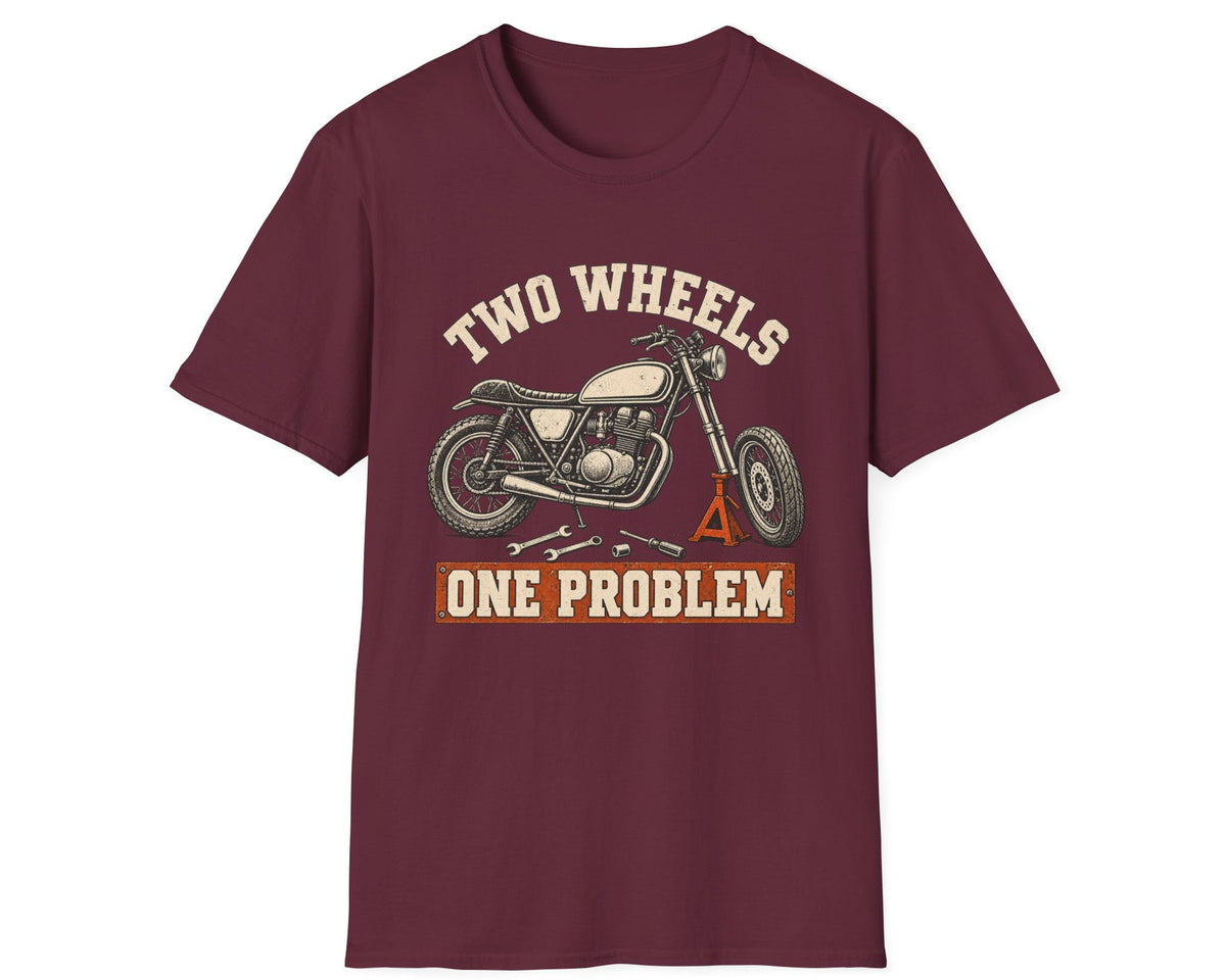 Two Wheels One Problem T-Shirt
