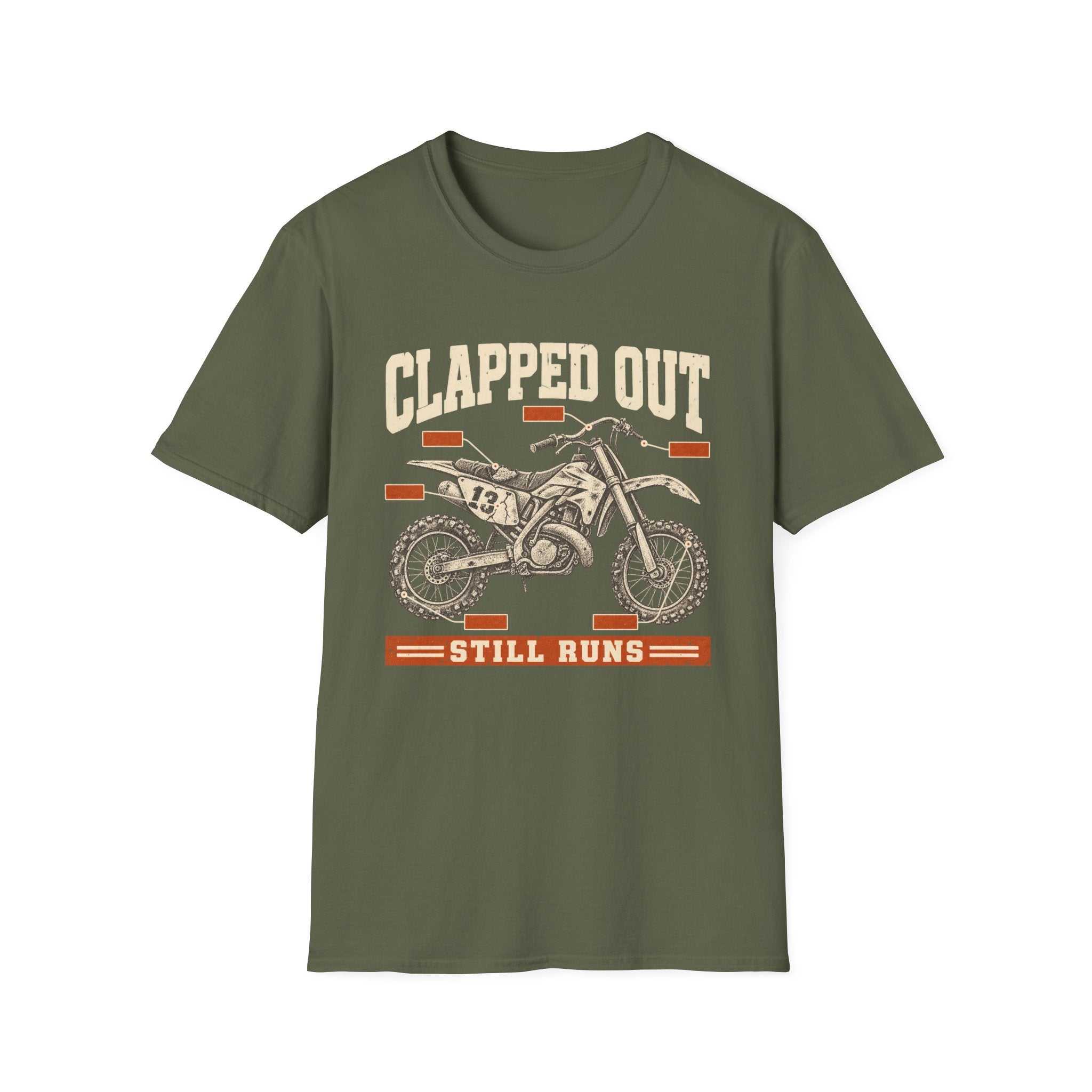 Clapped Out Motorcycle T-Shirt