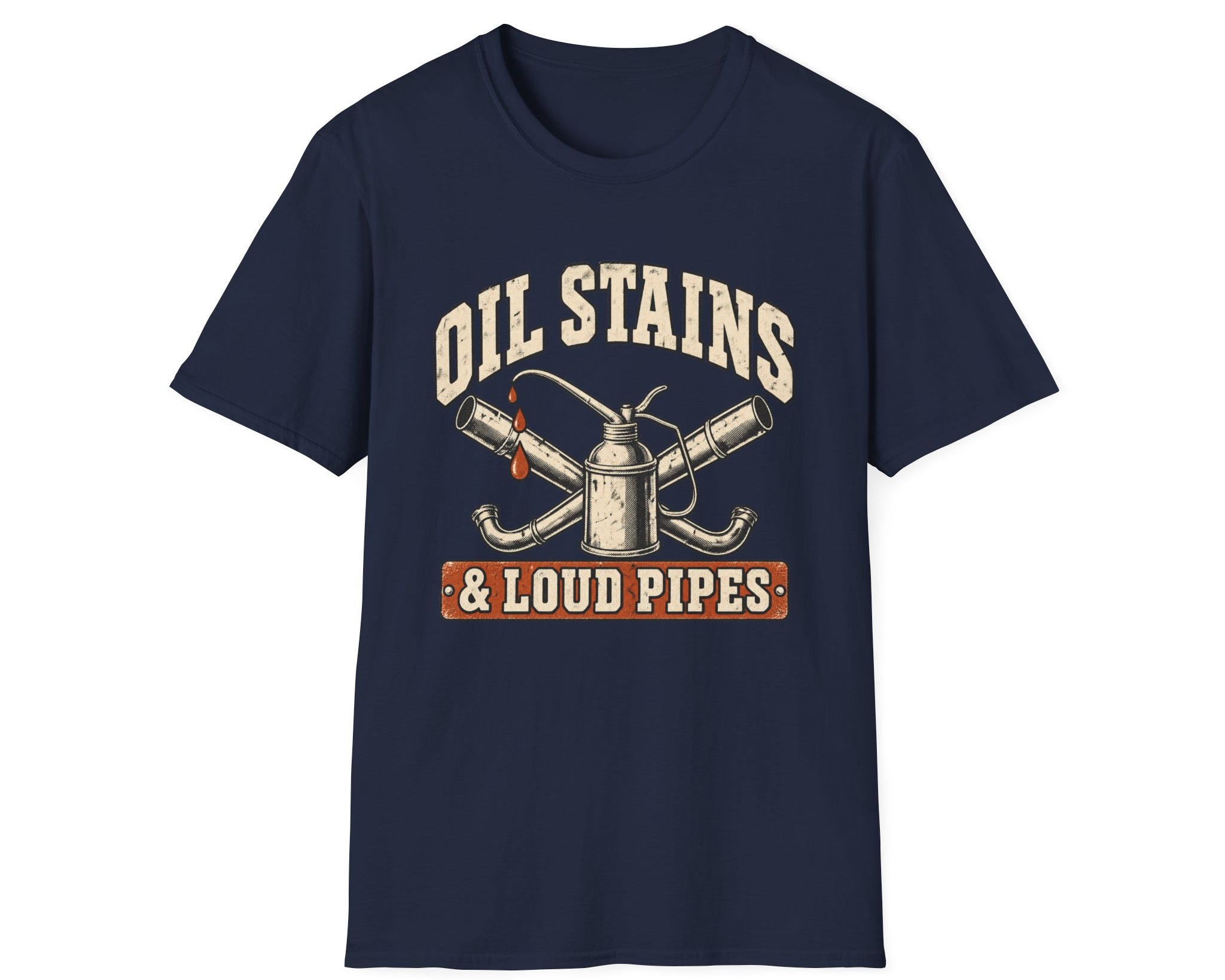 Oil Stains & Loud Pipes T-Shirt