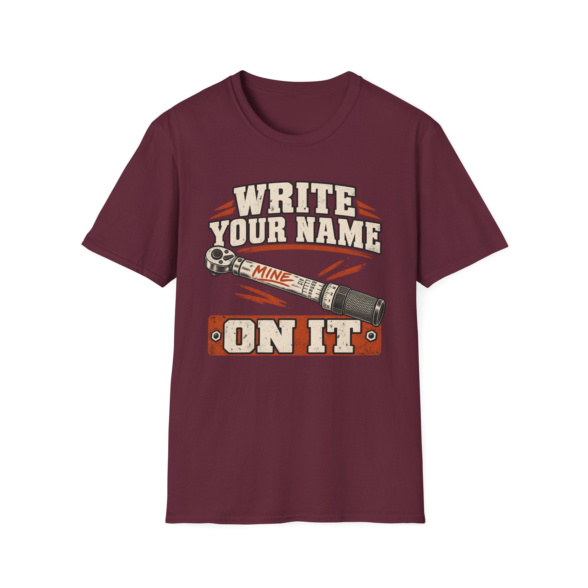 Write Your Name On It T-Shirt