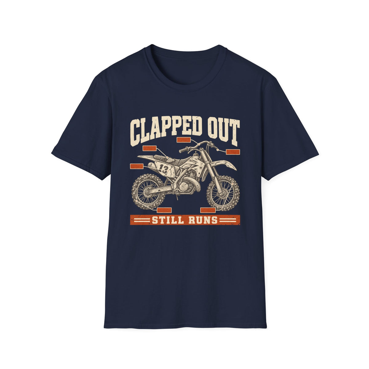 Clapped Out Motorcycle T-Shirt