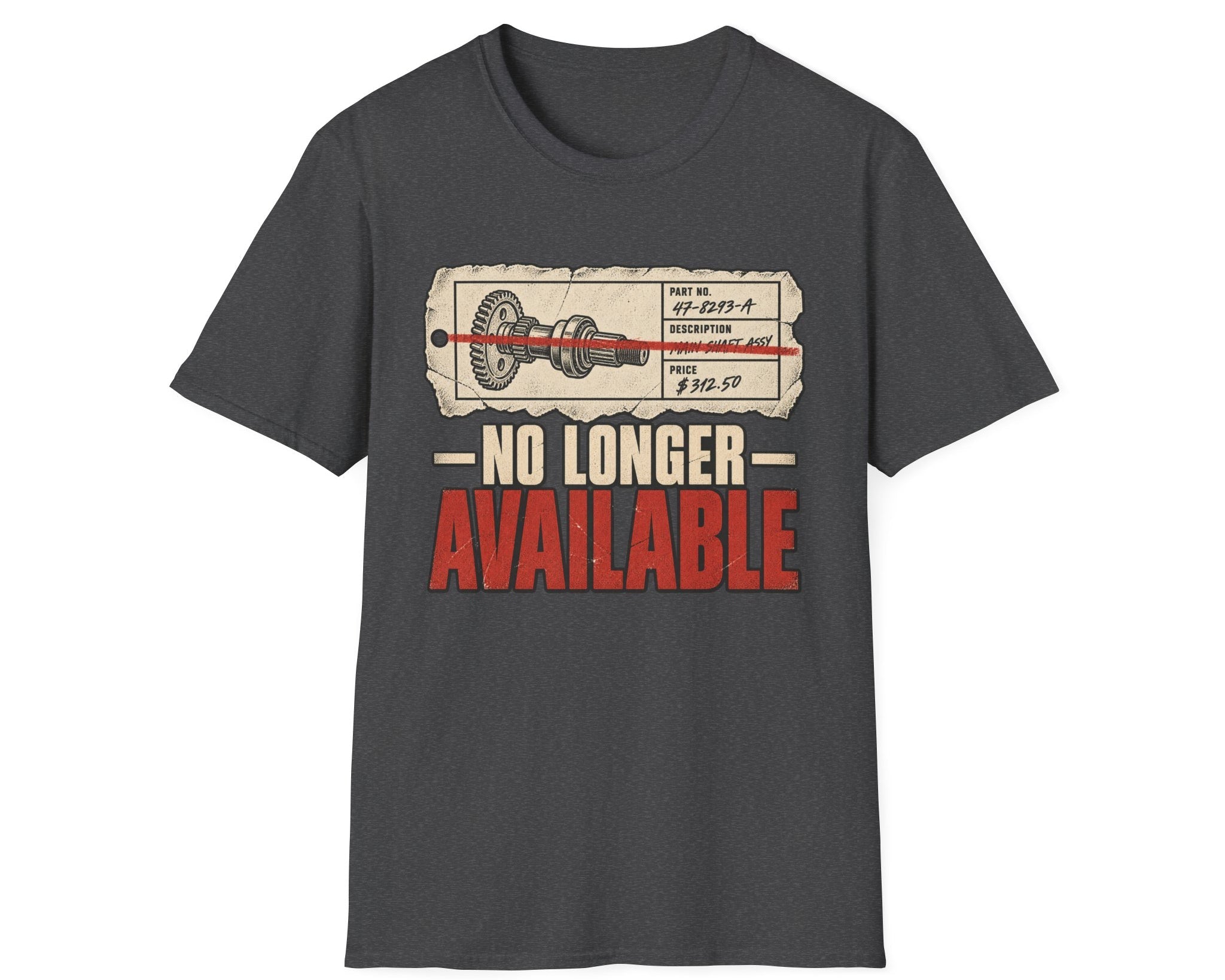 Vintage 'No Longer Available' T-Shirt