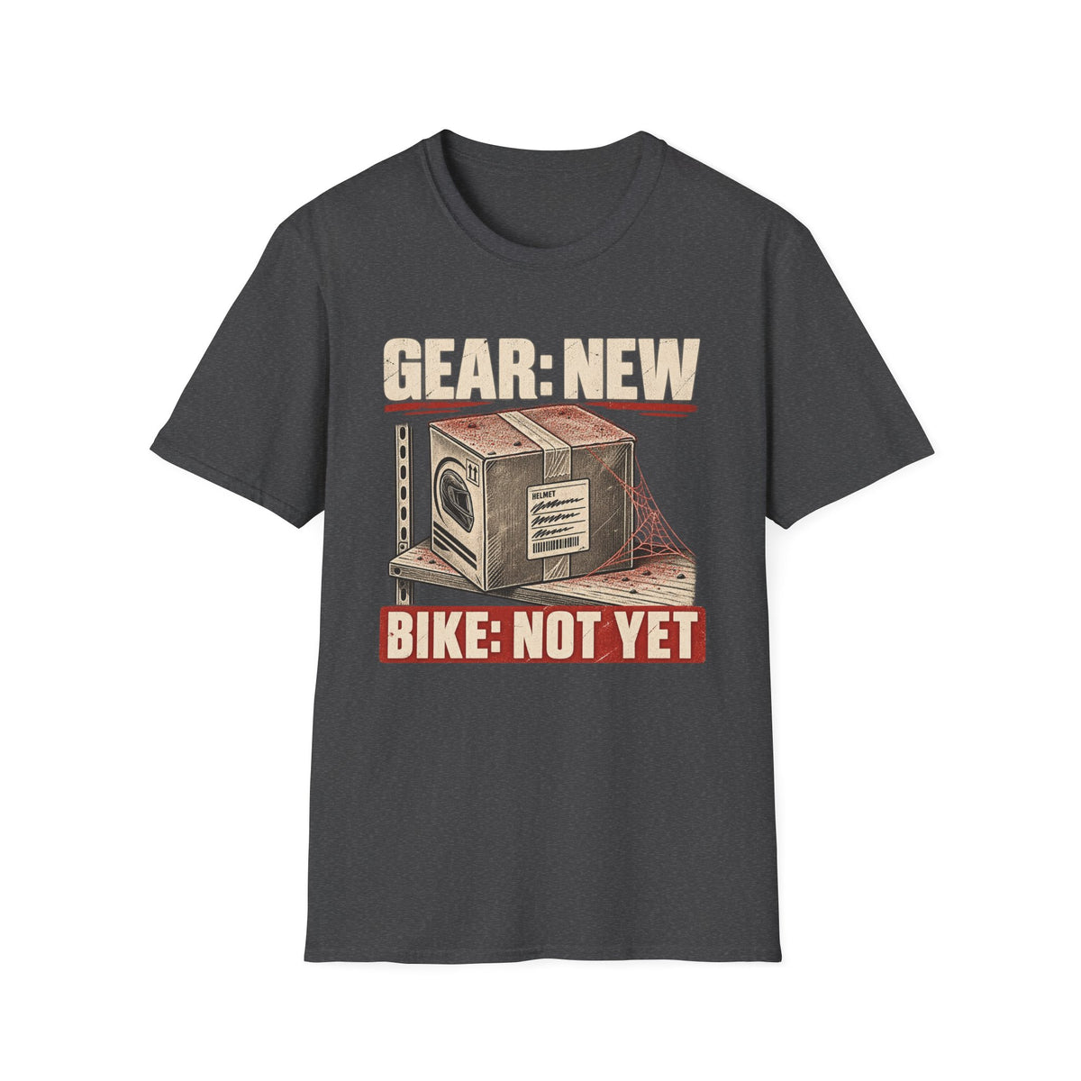 T-Shirt — GEAR: NEW / BIKE: NOT YET