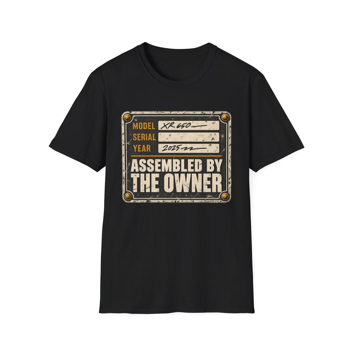 Assembled By The Owner T-Shirt