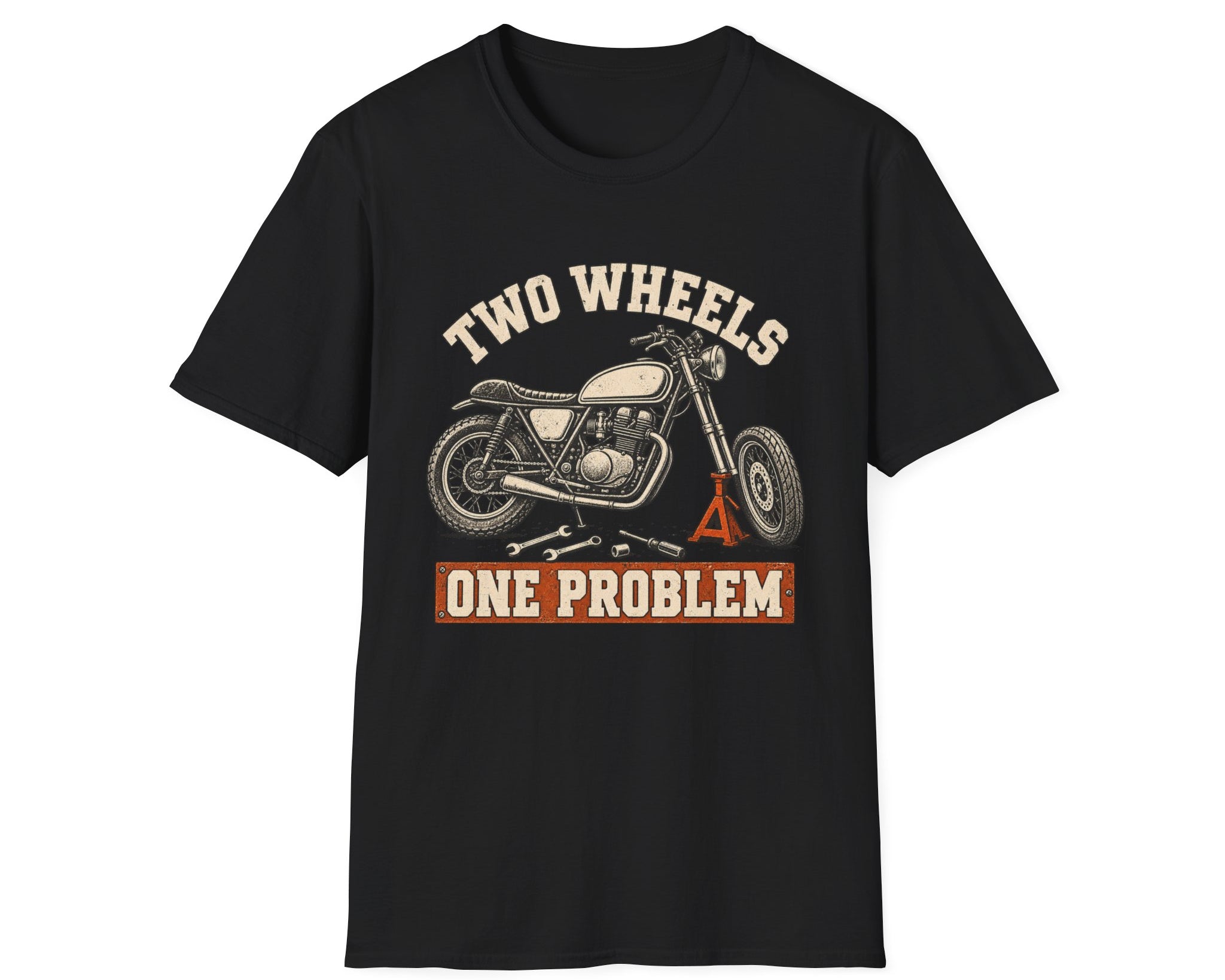 Two Wheels One Problem T-Shirt