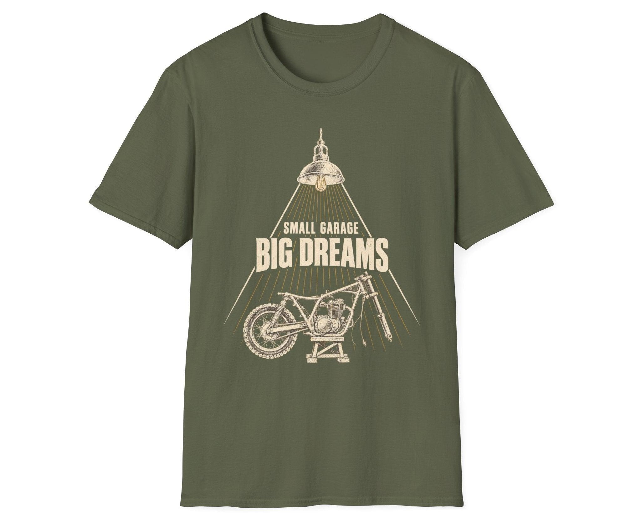 Small Garage Big Dreams T-Shirt