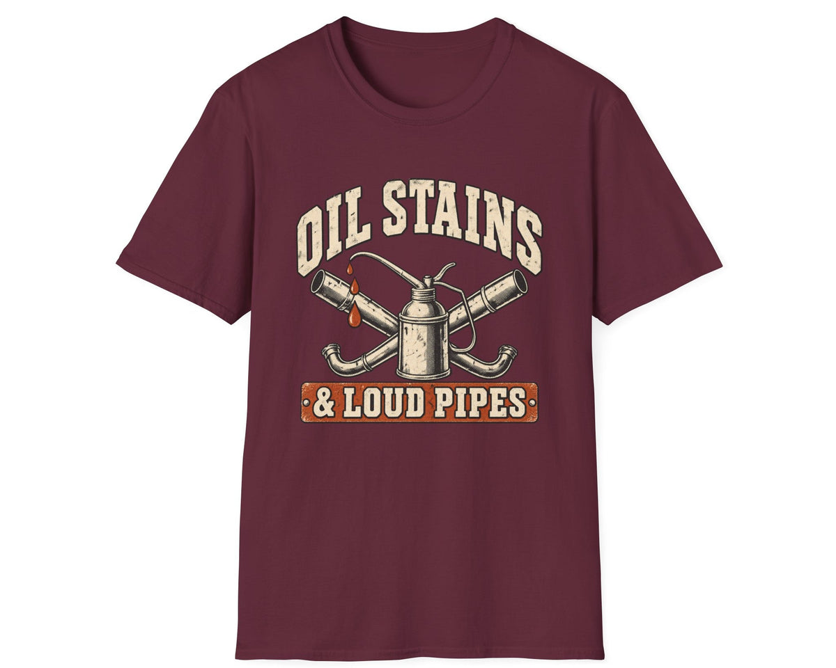 Oil Stains & Loud Pipes T-Shirt