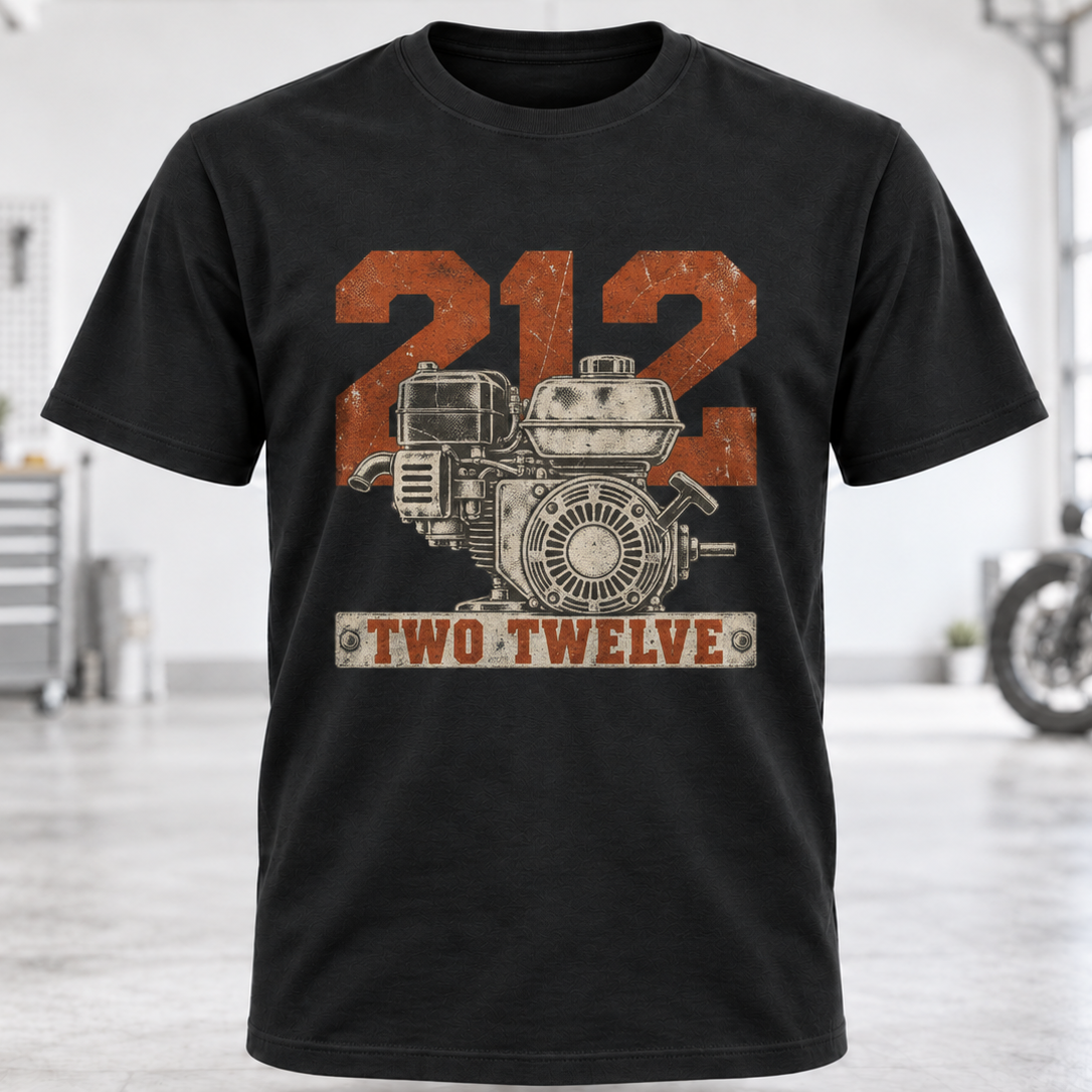 212 Engine Graphic T-Shirt