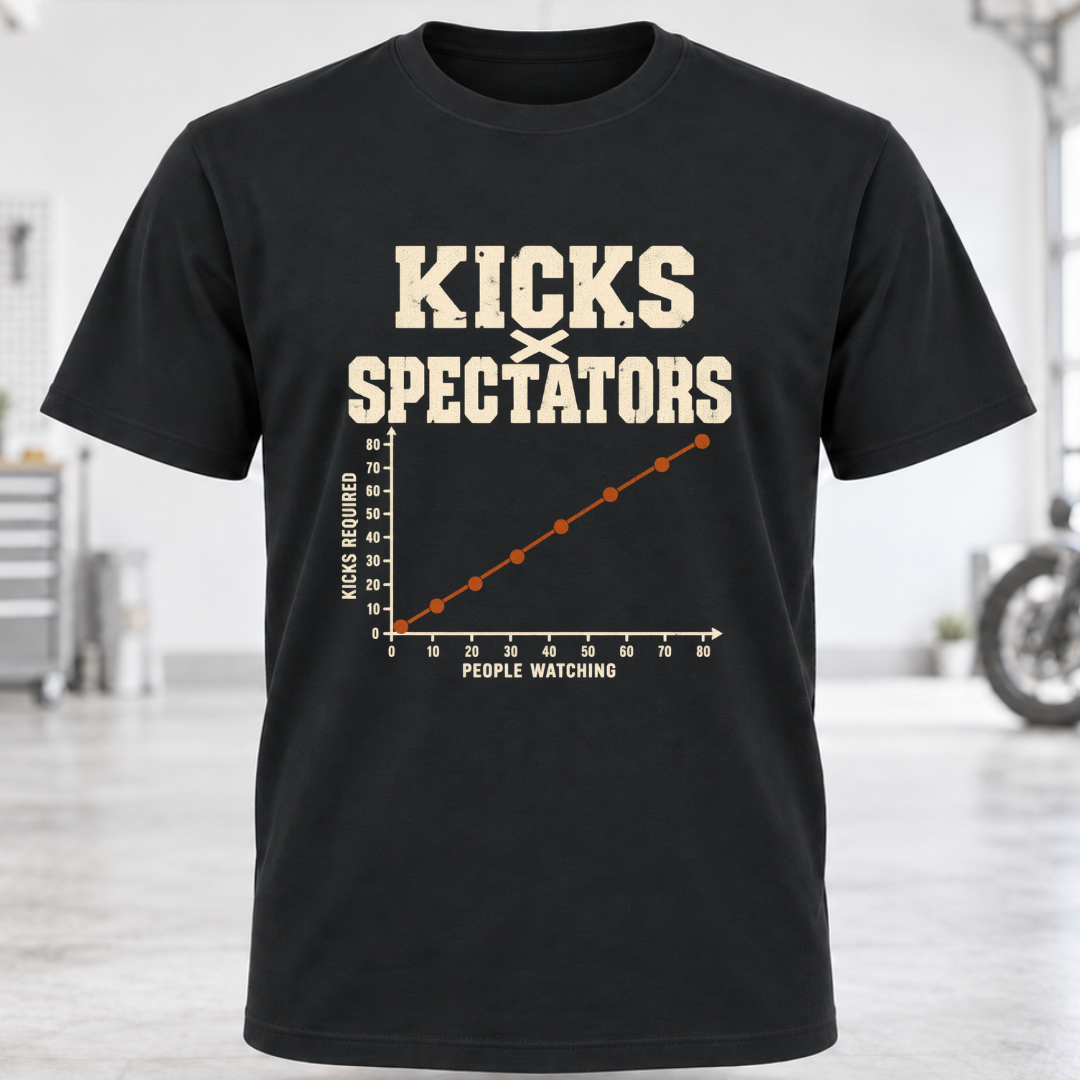 Kicks Over Spectators Tee