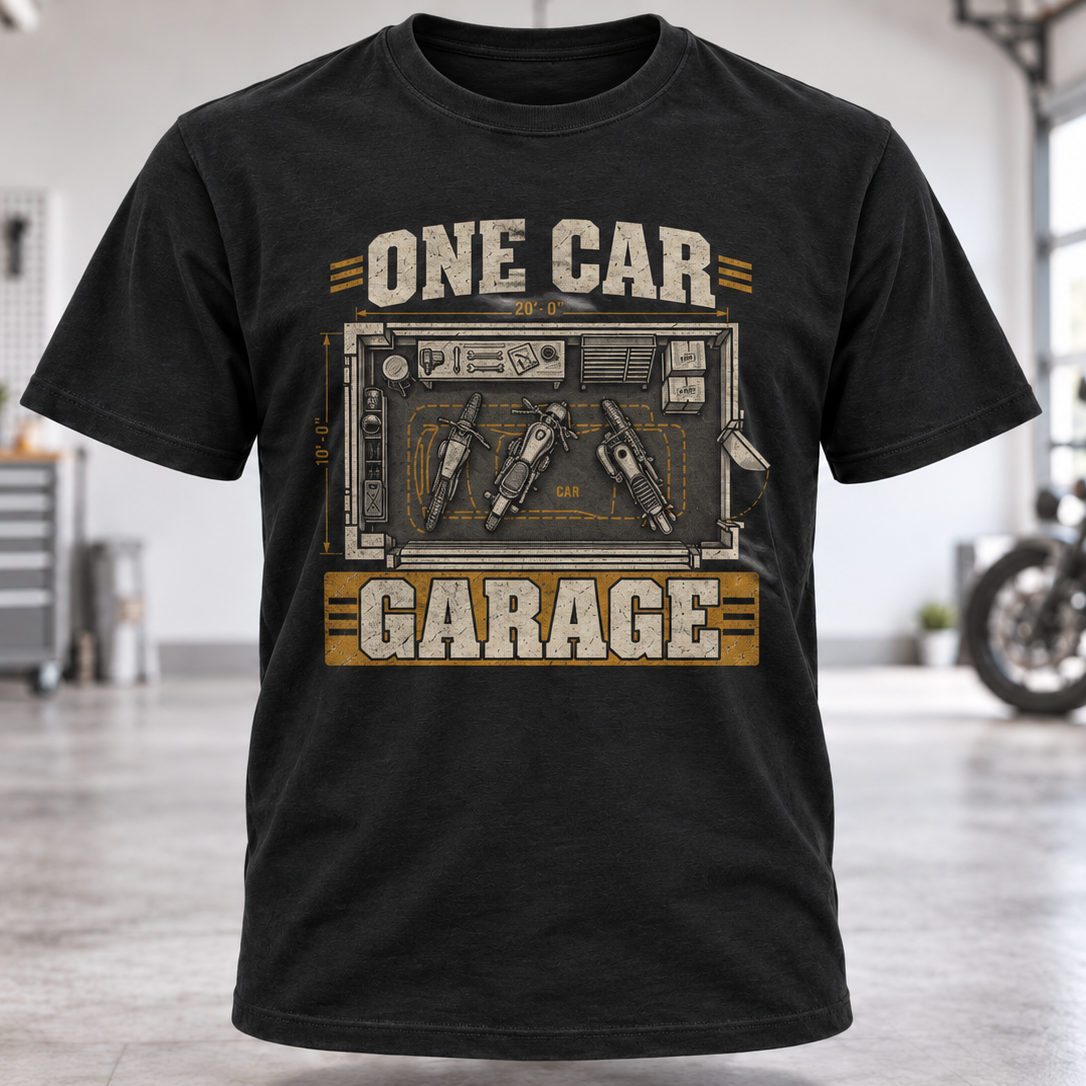 One Car Garage T-Shirt