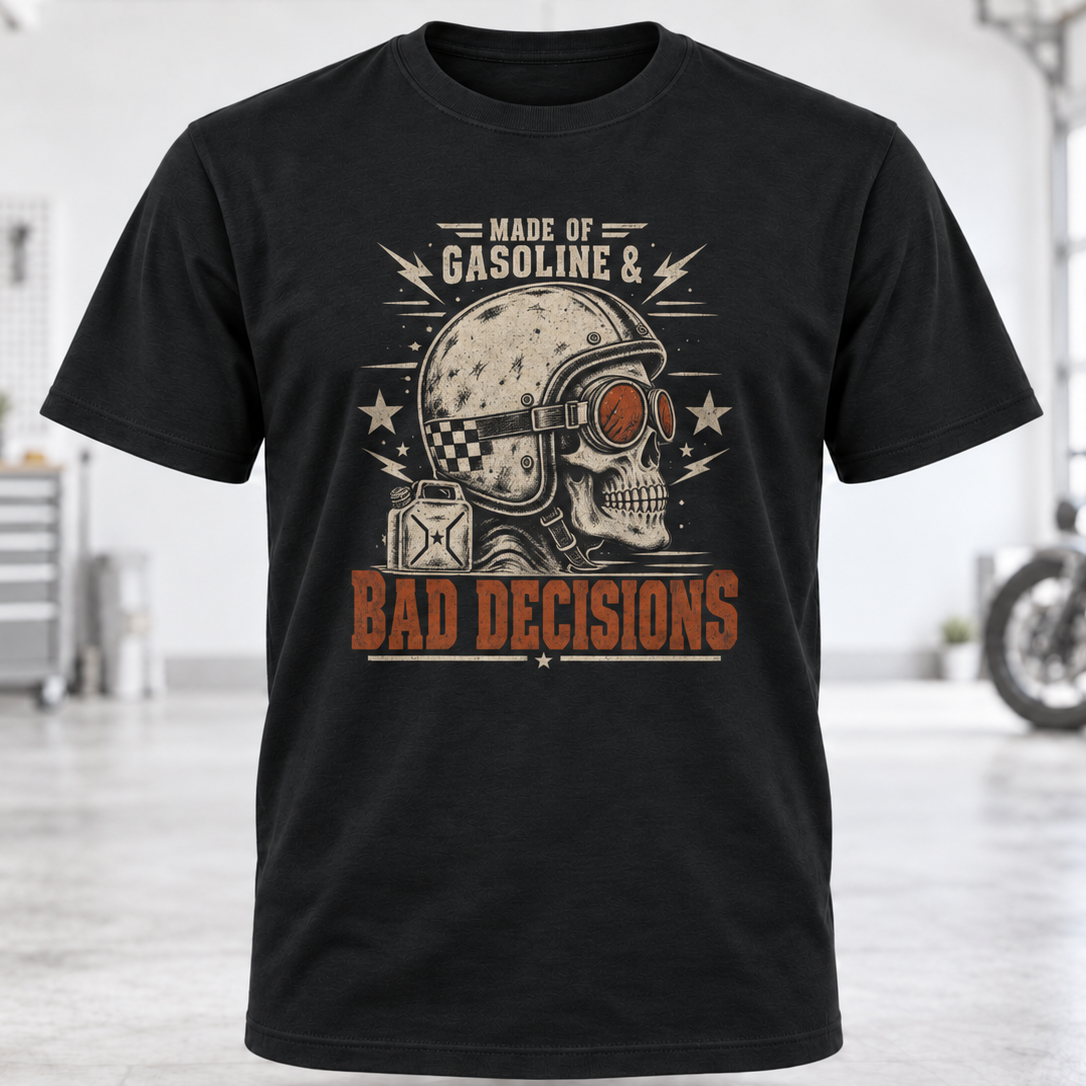 Gasoline & Bad Decisions T-Shirt