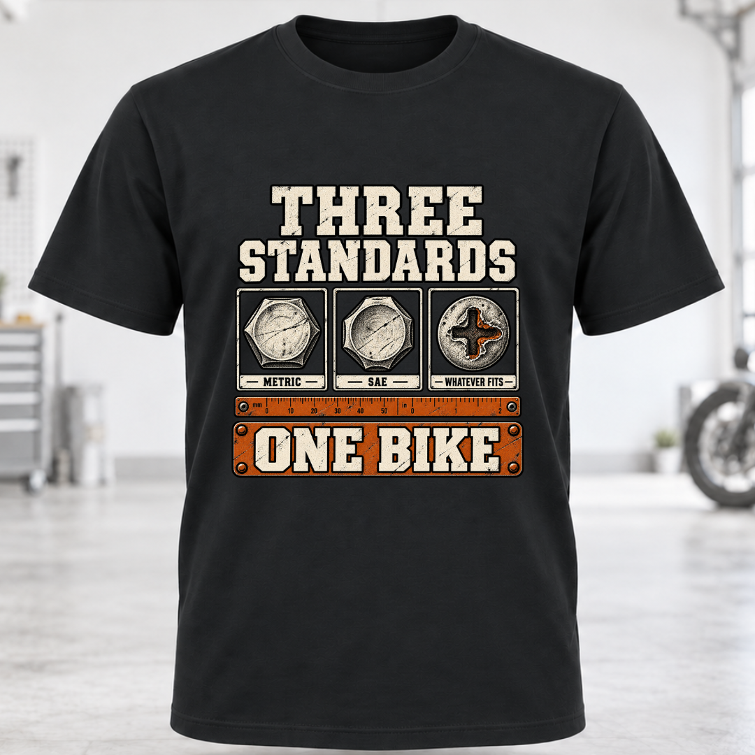 Three Standards One Bike T-Shirt