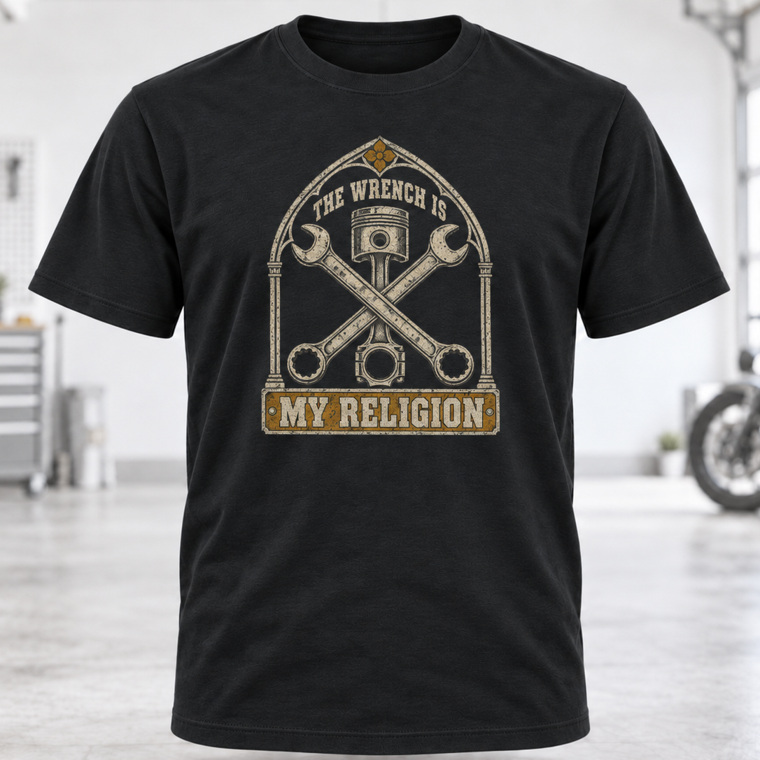 The Wrench Is My Religion T-Shirt