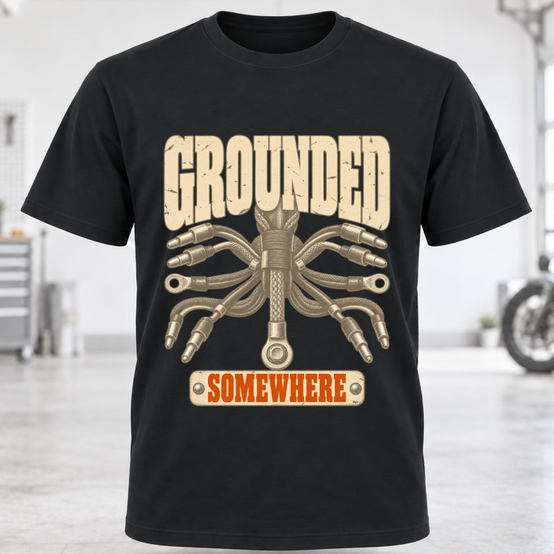 Grounded Somewhere T‑Shirt