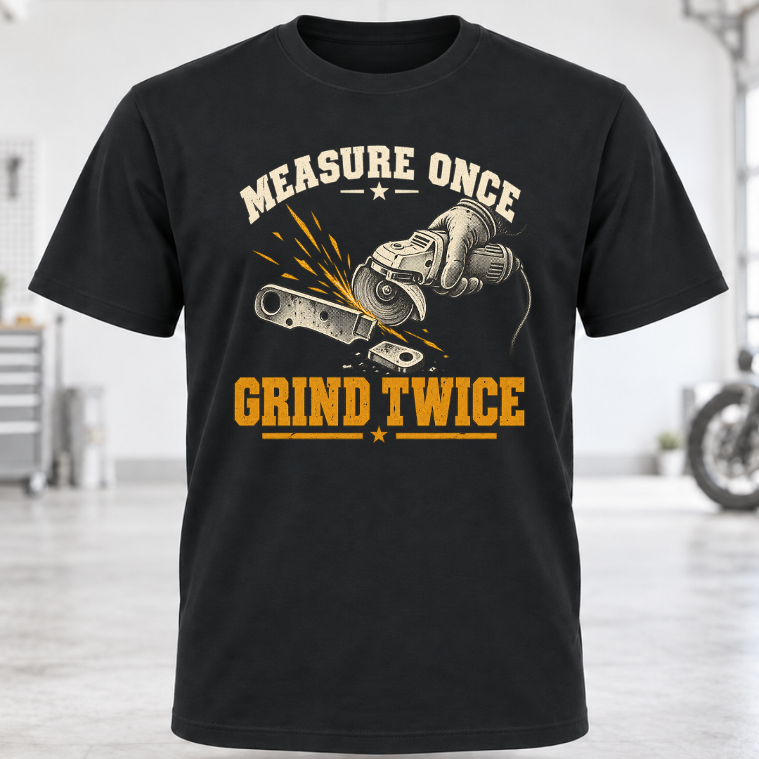Measure Once Grind Twice T-Shirt