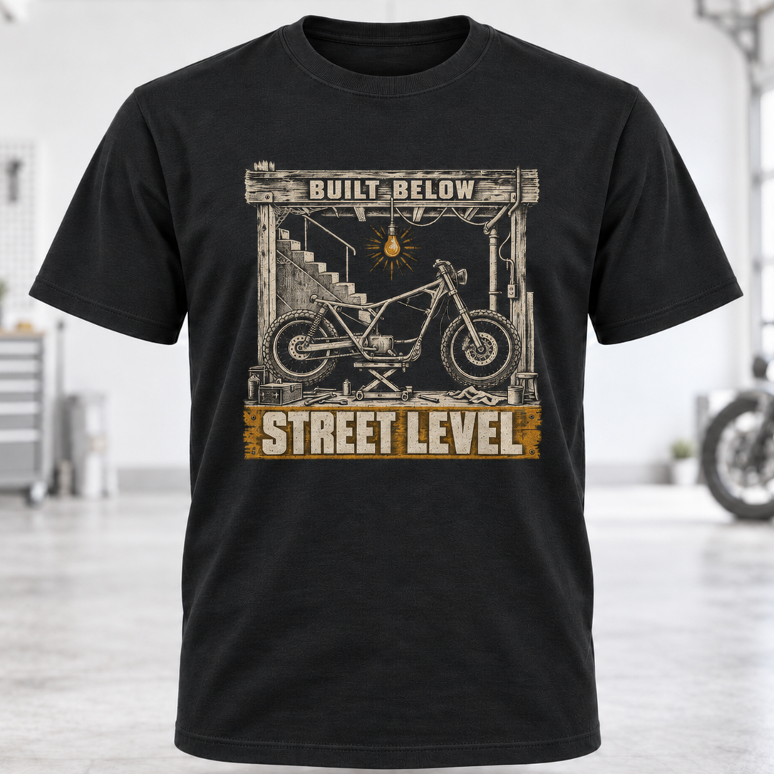 Built Below Street Level T-Shirt