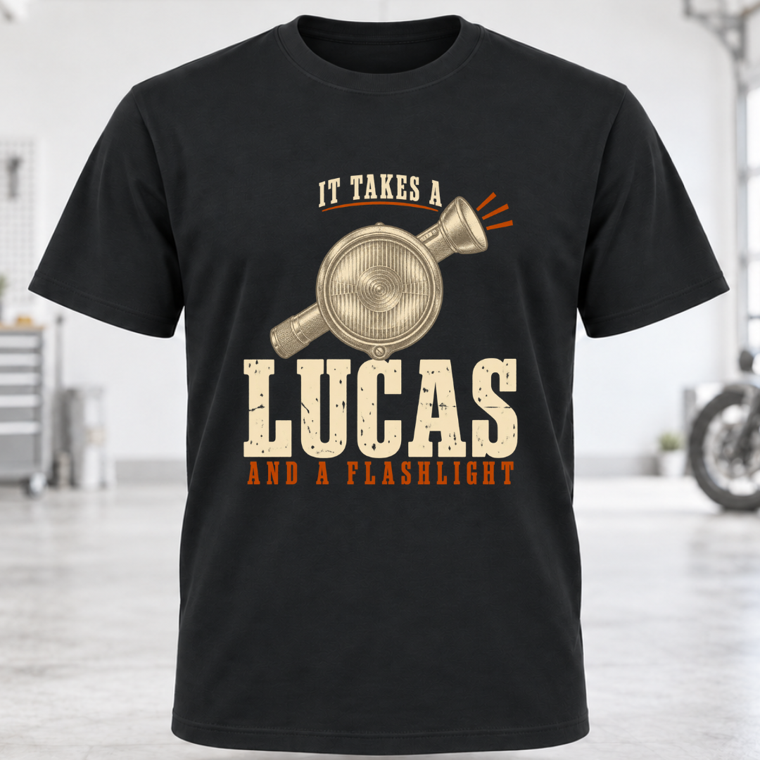 Vintage Flashlight T‑Shirt