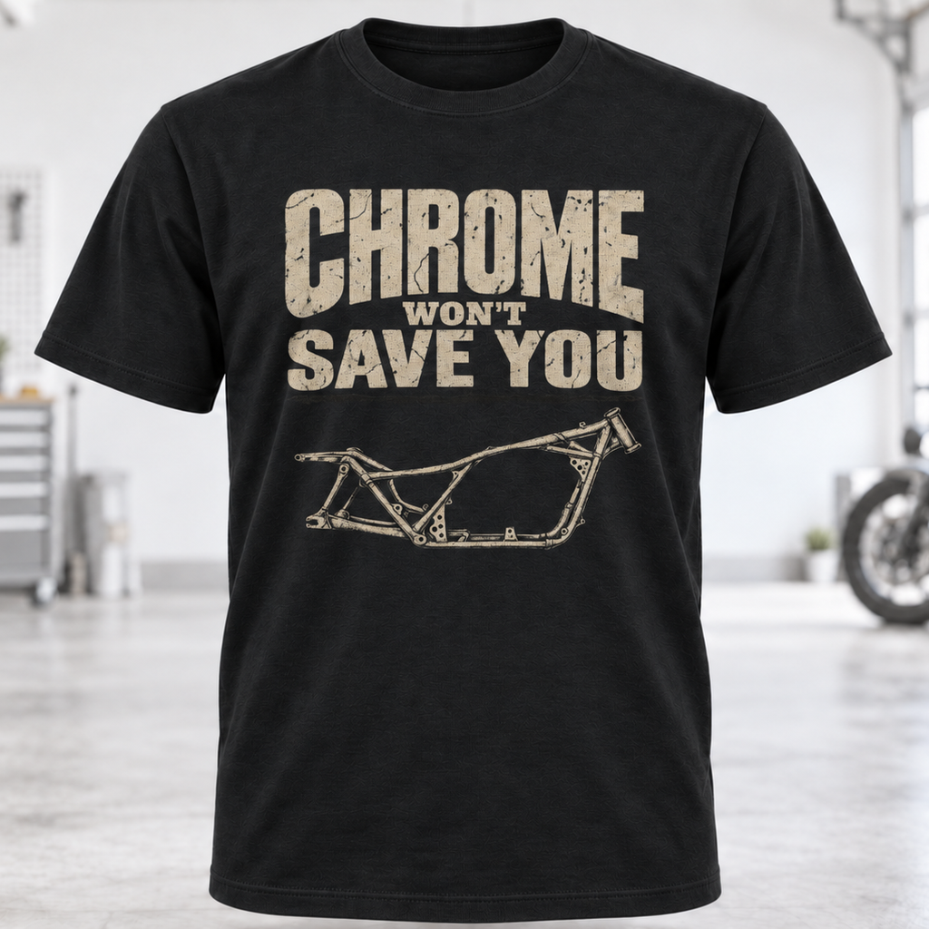 Chrome Won't Save You T-Shirt