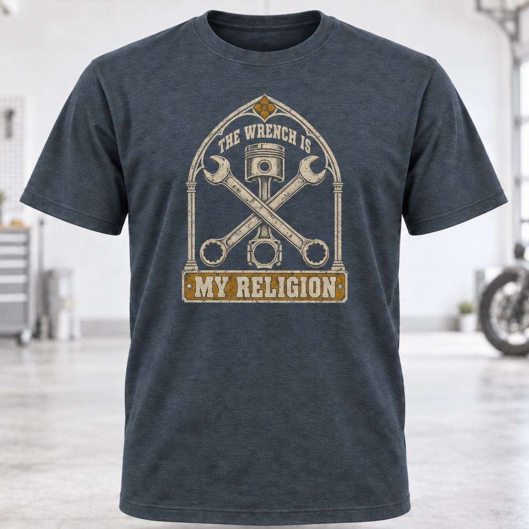 The Wrench Is My Religion T-Shirt