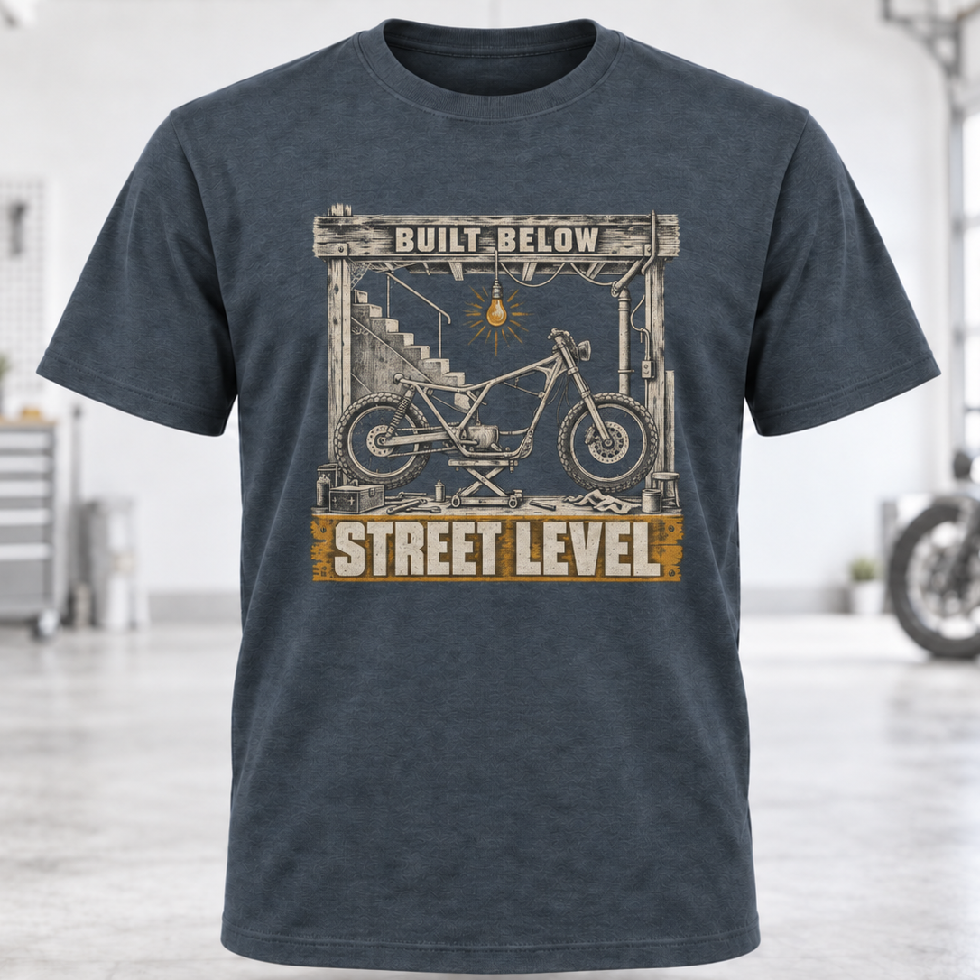 Built Below Street Level T-Shirt