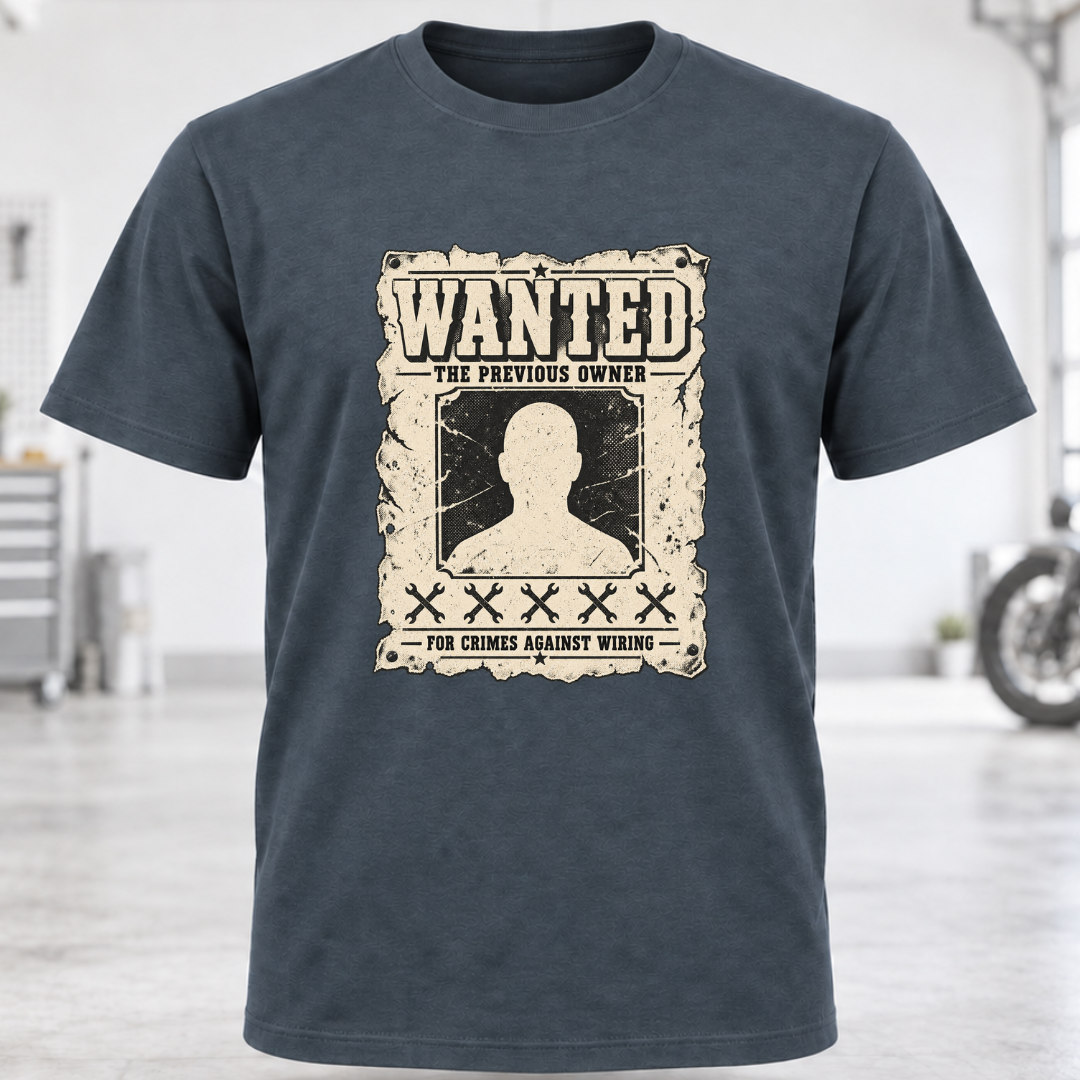 Wanted 'Previous Owner' T-Shirt