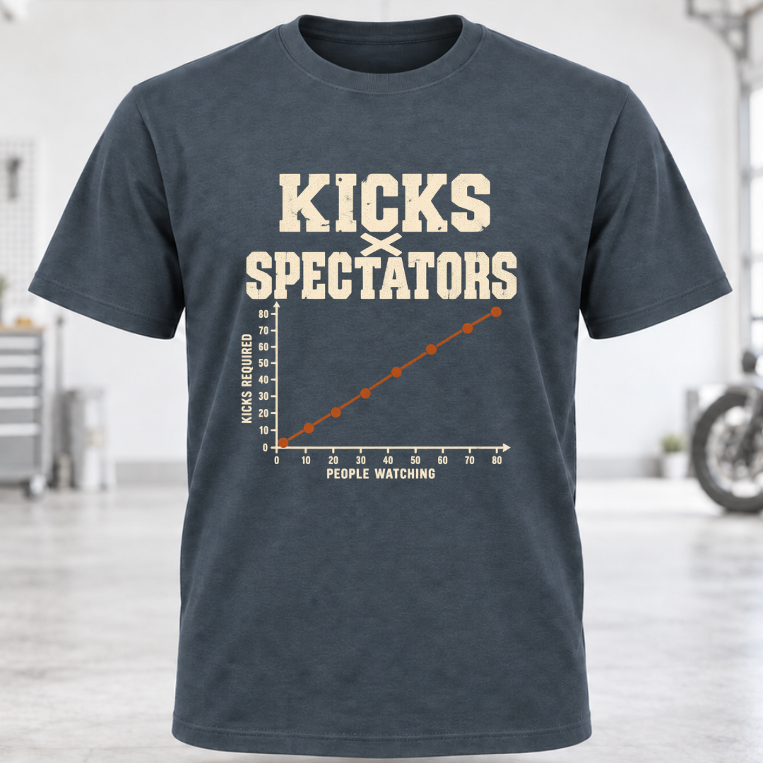 Kicks Over Spectators Tee