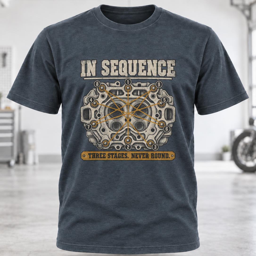 In Sequence Engine Head T-Shirt