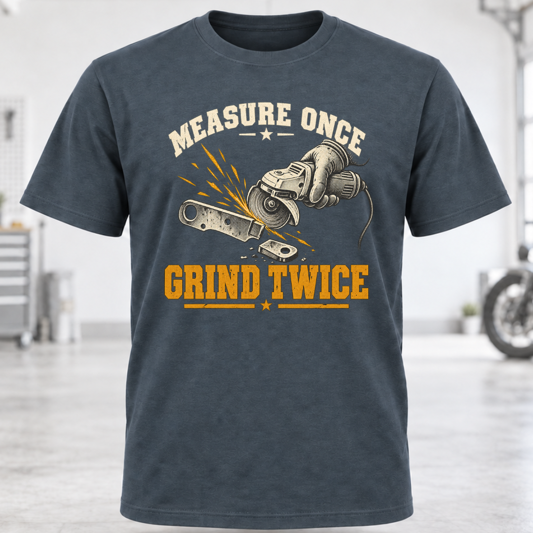 Measure Once Grind Twice T-Shirt