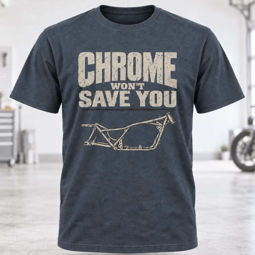 Chrome Won't Save You T-Shirt
