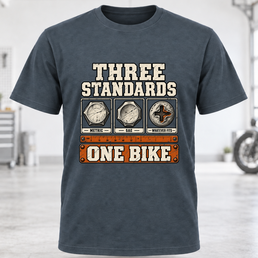 Three Standards One Bike T-Shirt