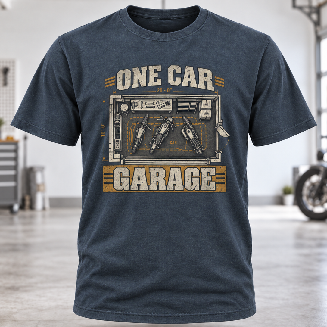 One Car Garage T-Shirt
