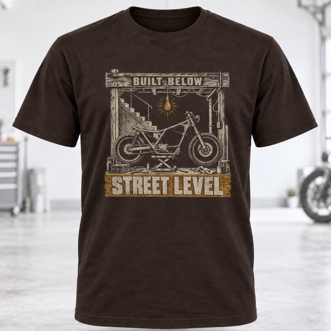 Built Below Street Level T-Shirt