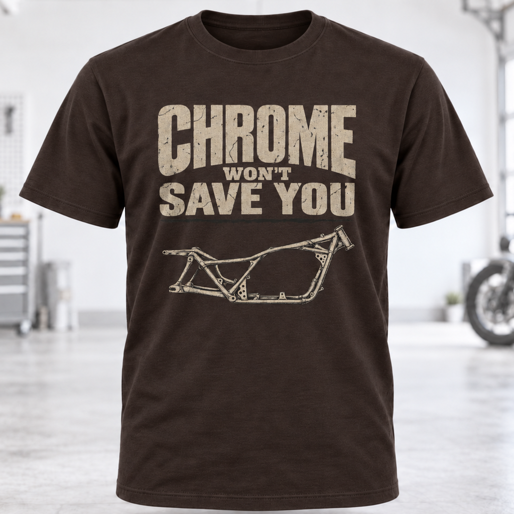 Chrome Won't Save You T-Shirt
