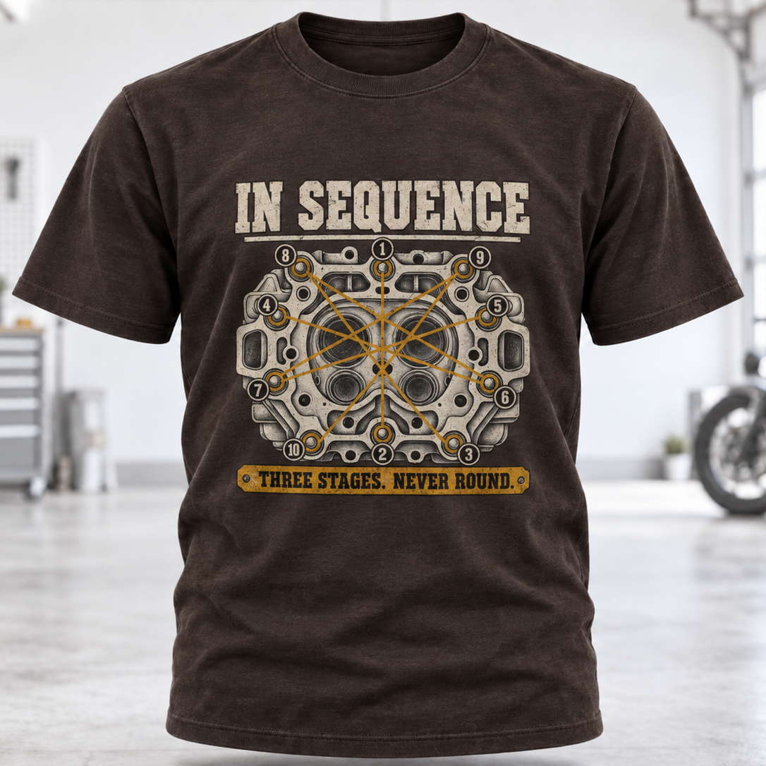 In Sequence Engine Head T-Shirt