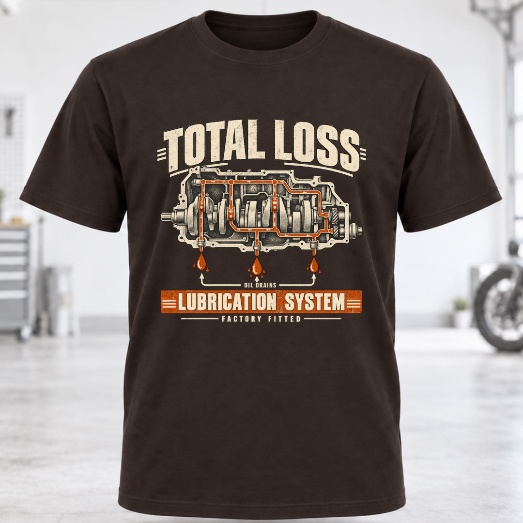 Total Loss Lubrication System T-Shirt